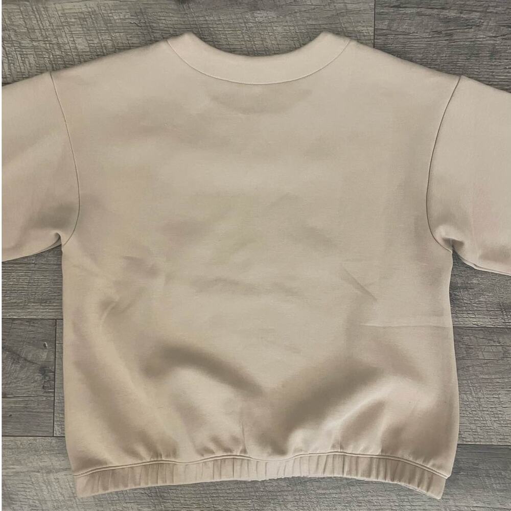Banana Republic Women's Beige Crew Neck Sweatshirt - Picture 5 of 6